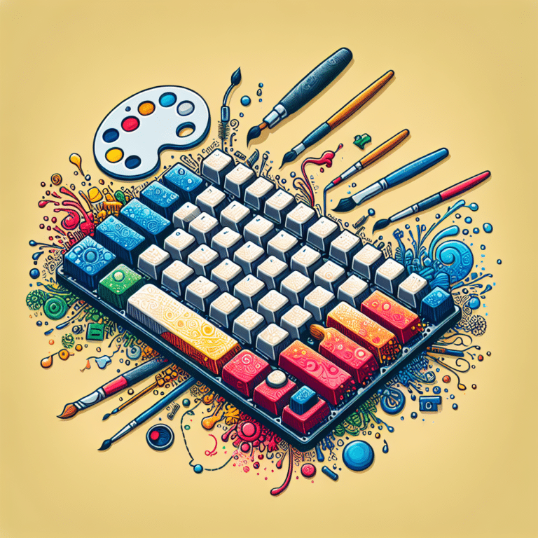 Turning Your Mechanical Keyboard into an Art Piece