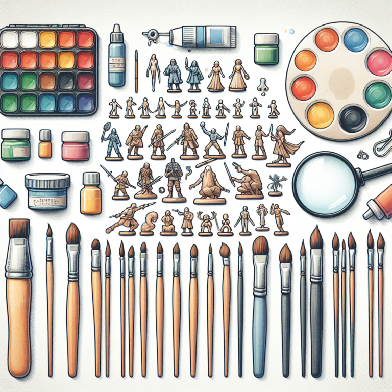 Suggested Supplies for Miniature Painting