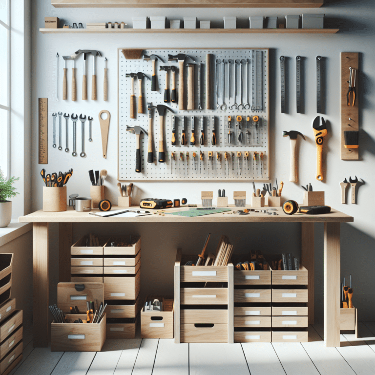 How to Organize Your DIY Workspace