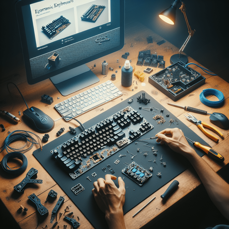 A Novice's Journey to Building an Ergonomic Mechanical Keyboard