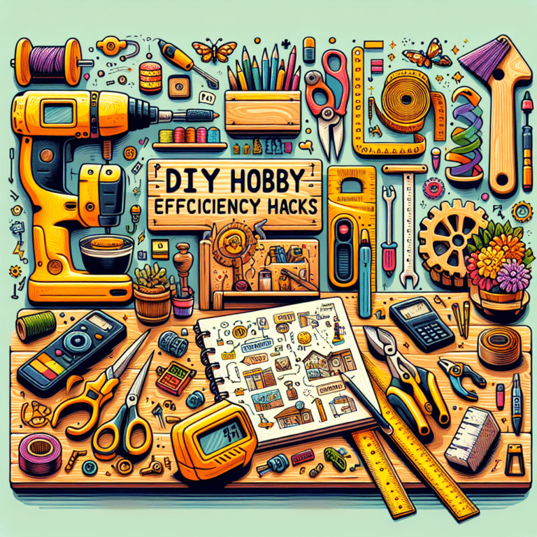 DIY Hobby Efficiency Hacks