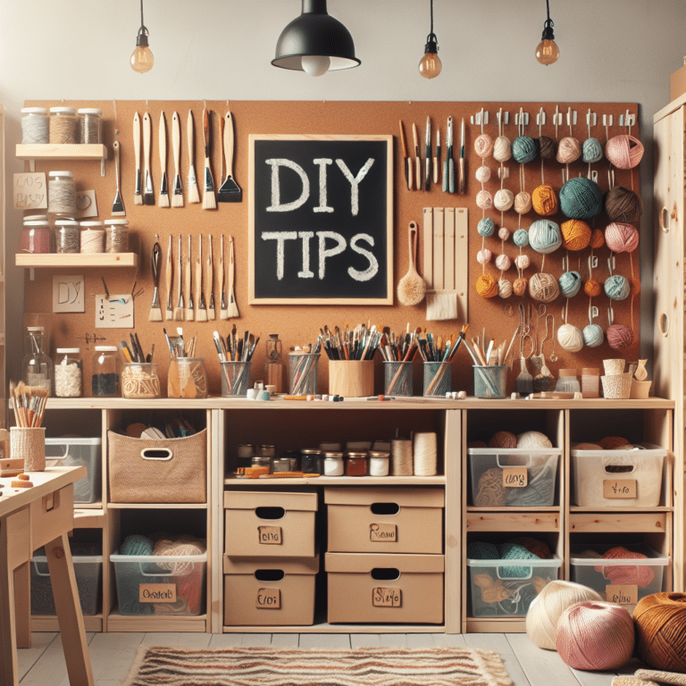 DIY Hobby Organization Tips and Tricks