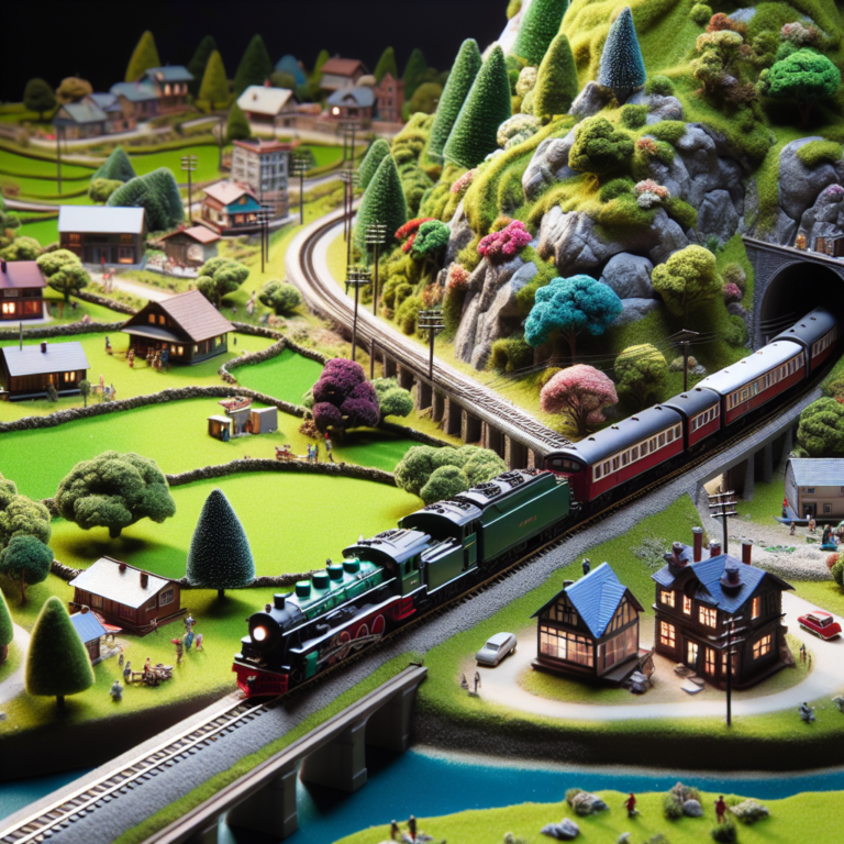 Bring Your Miniature Worlds to Life: DIY Model Train Setup Projects
