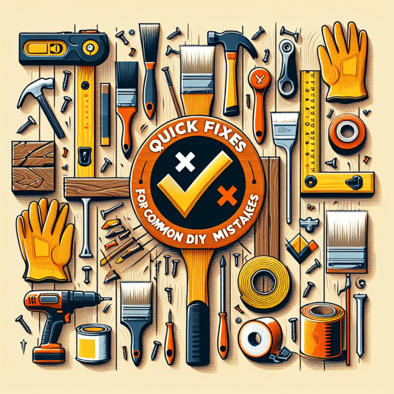 Quick Fixes for Common DIY Mistakes
