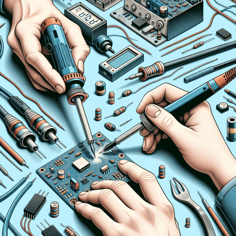 DIY Electronics Soldering Tutorial