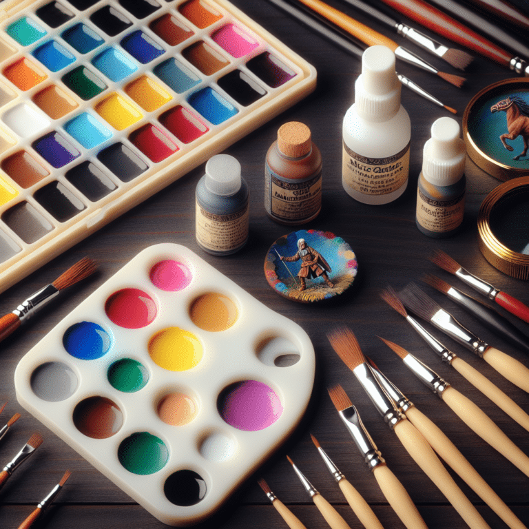 Recommended Materials for Miniature Painting