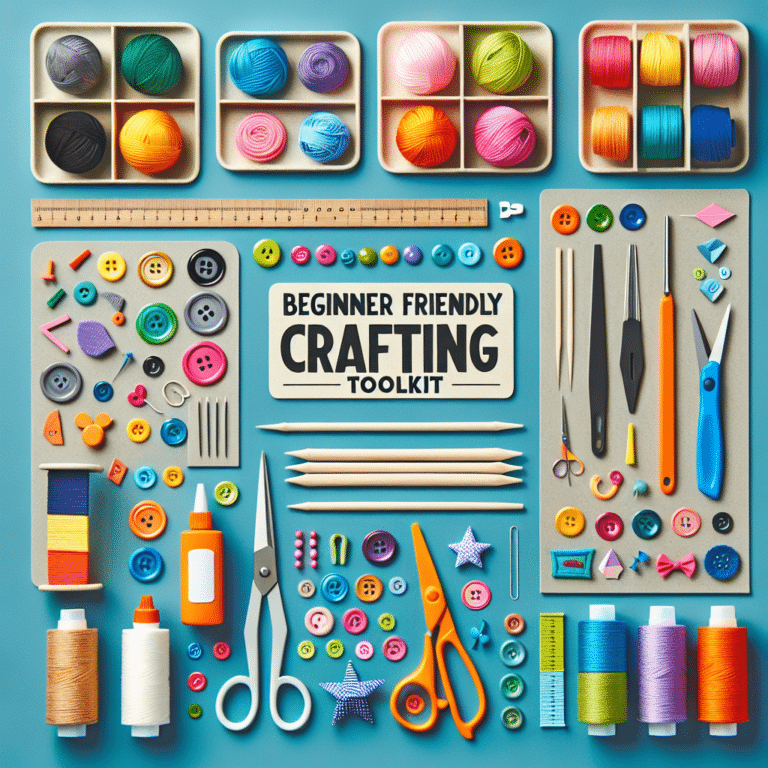 Beginner-Friendly Crafting Toolkits