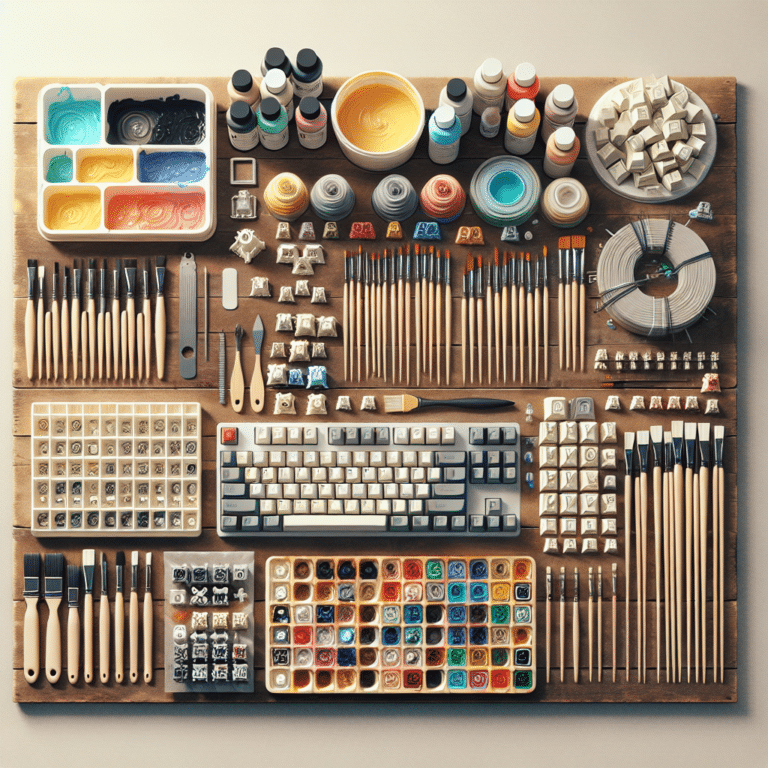 Keycap Printing Materials and Tools
