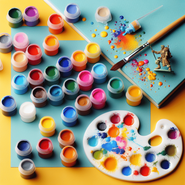 Recommended Paint Types for Miniatures