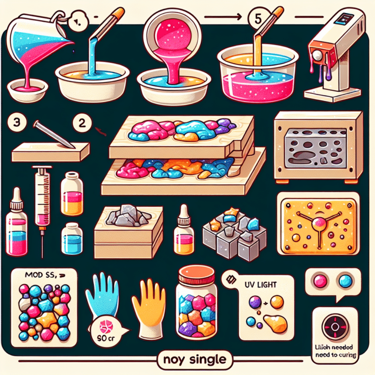 How to Properly Cure Resin Crafts