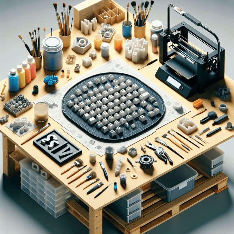 Keycap Printing Materials and Tools
