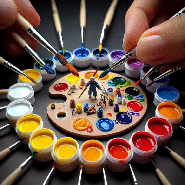 How to Mix Colors for Painting Miniatures
