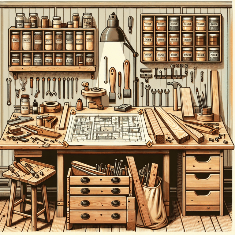 How to Organize Your DIY Workspace