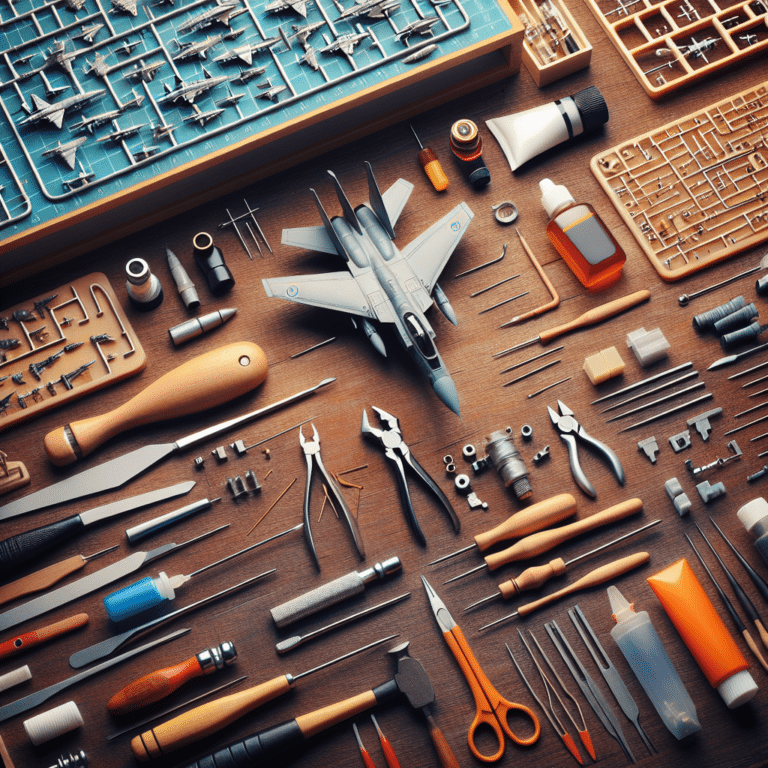 Tools for Assembling Model Kits