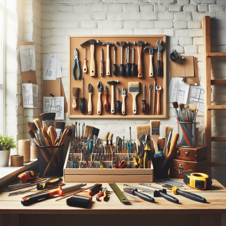 How to Organize Your DIY Workspace