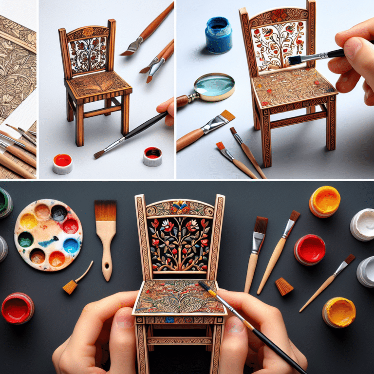 Revamp Your Boring Furniture with DIY Miniature Painting Projects