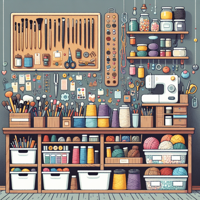 DIY Hobby Organization Tips and Tricks