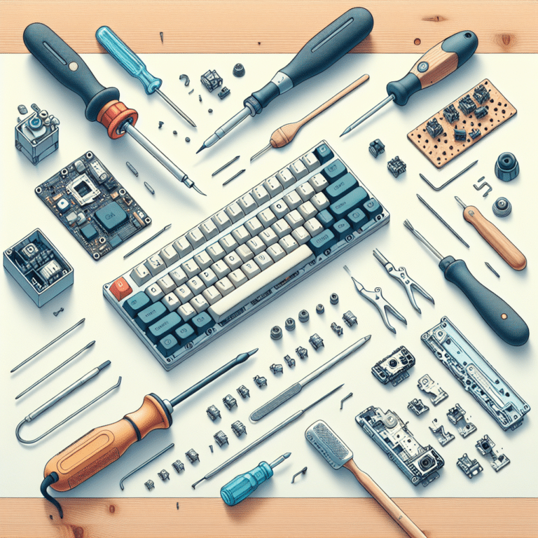Step-by-Step Mechanical Keyboard Build Tutorial".