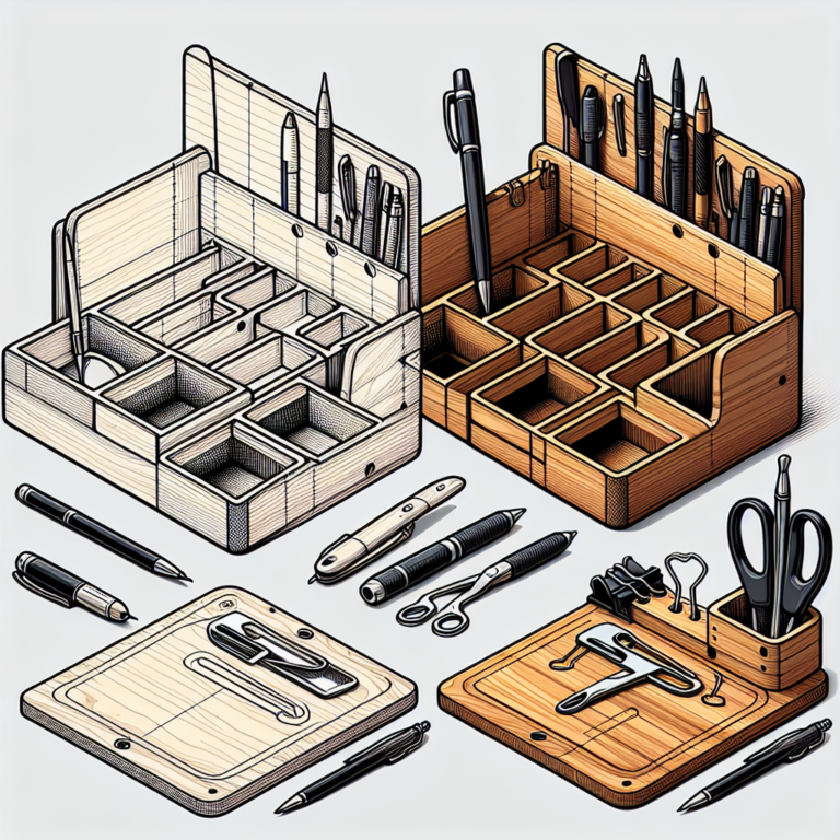 Crafting a Custom Desk Organizer: A Step-by-step Guide